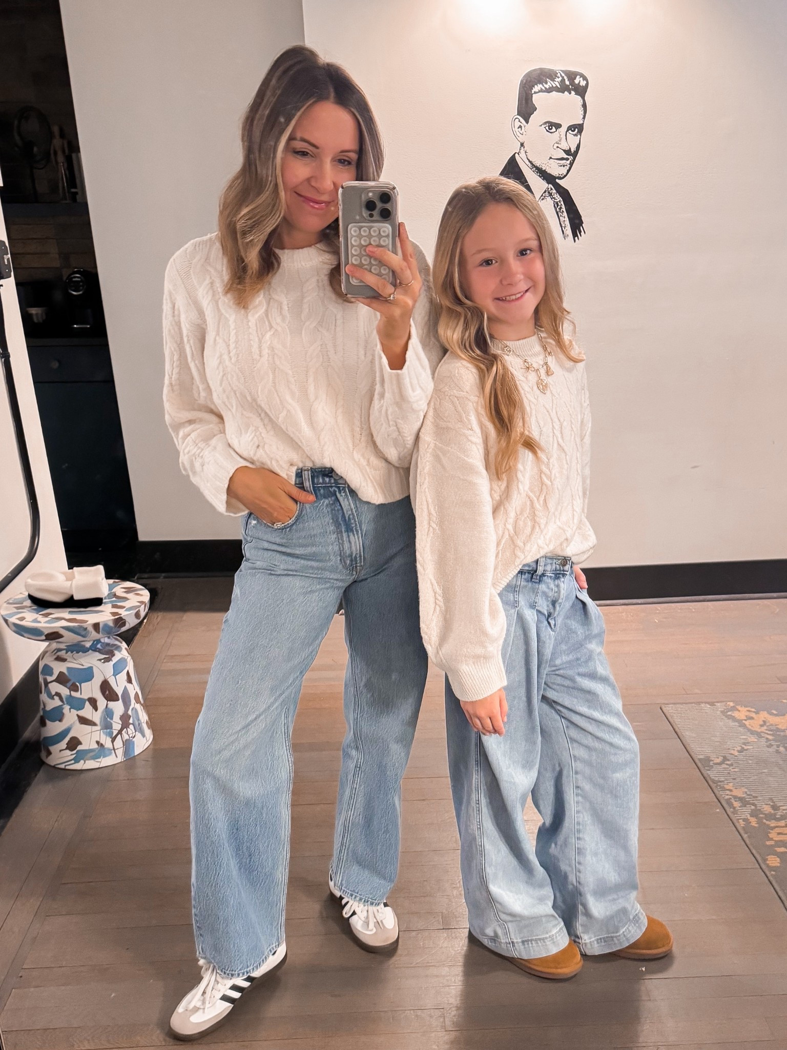 XS sweater for me
Abby’s fits TTS!

#LTKdayinmylife #LTKHoliday #LTKSeasonal