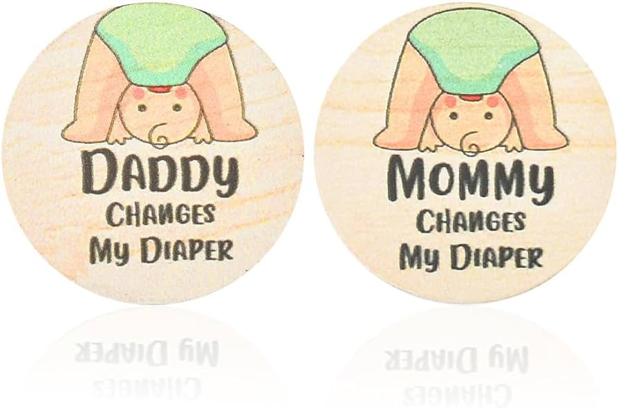Funny Token Gifts for New Mom after Birth Pregnancy Gift for First Time Moms and Dads Decision Co... | Amazon (US)
