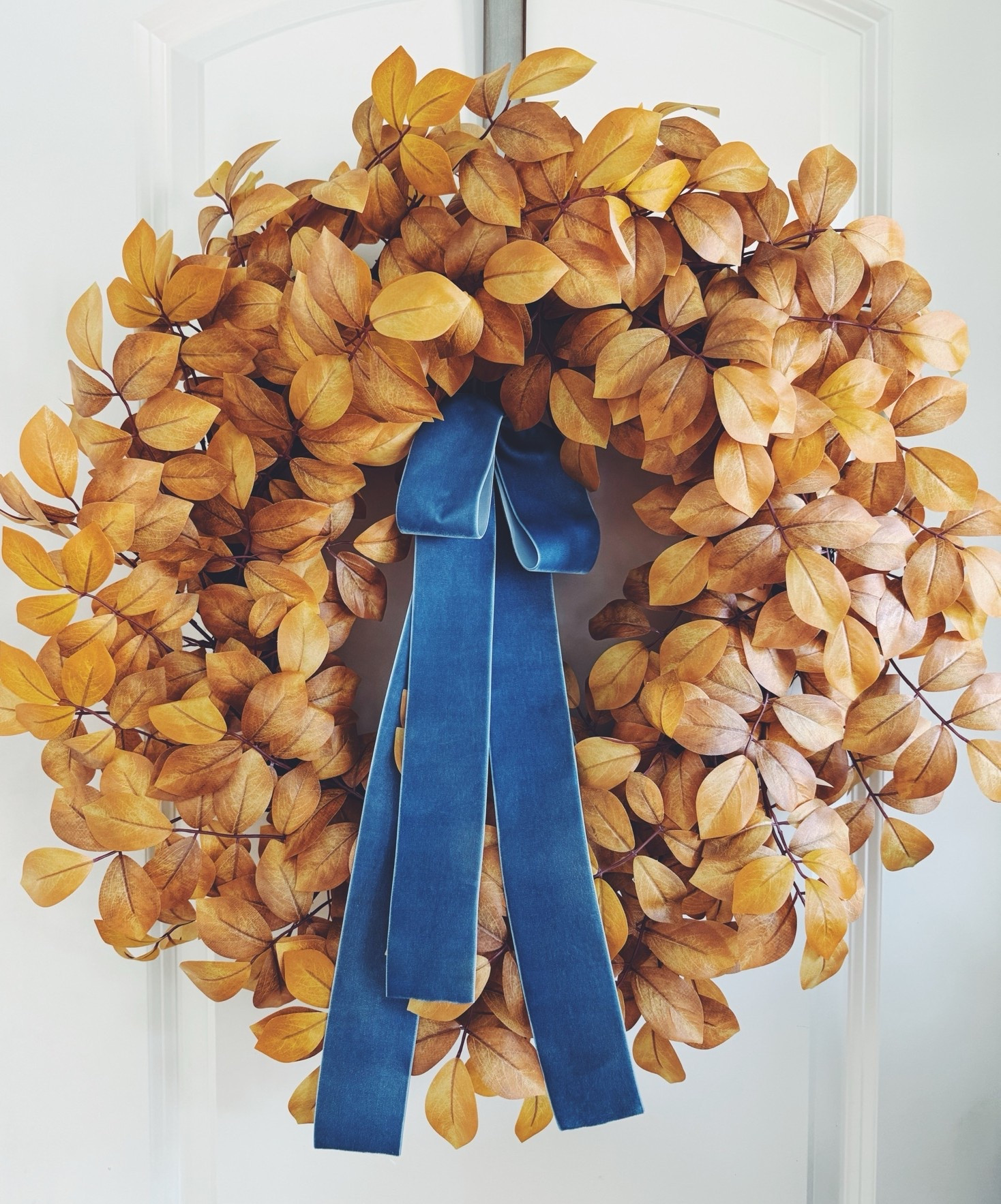 The most stunning wreath + vintage blue velvet ribbon!

#LTKHome #LTKOver40 #LTKSeasonal