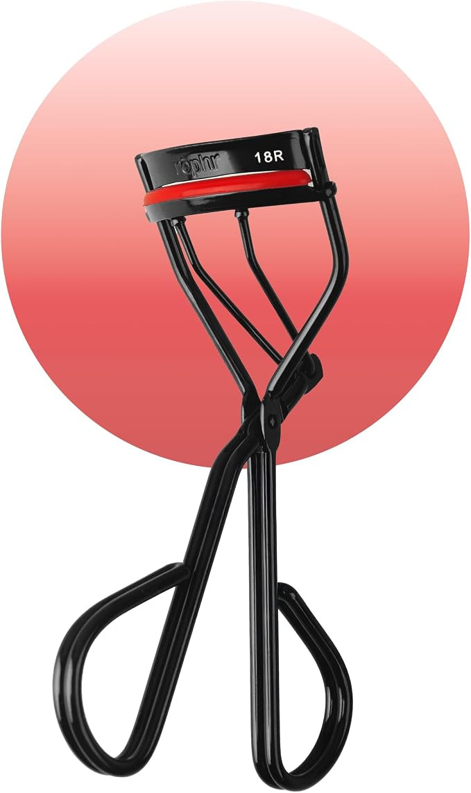 rephr 18R Narrow & Round Eyelash Curler, Double-Barrel Design with 5 Refill Pads, New Improved Du... | Amazon (US)