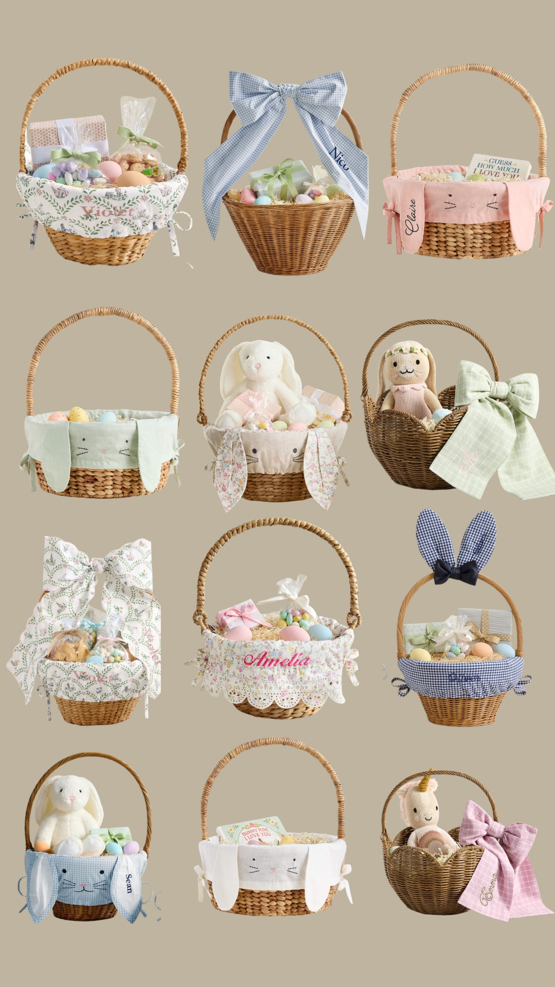 The cutest Easter basket for boys and girls! Love that you can ass customization. Order soon to get before Easter! 

#LTKBaby #LTKmomlife