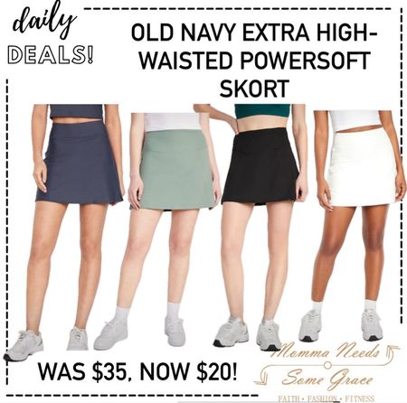 Old navy Skort on sale! 

#LTKfindsunder100 #LTKfitness #LTKsalealert