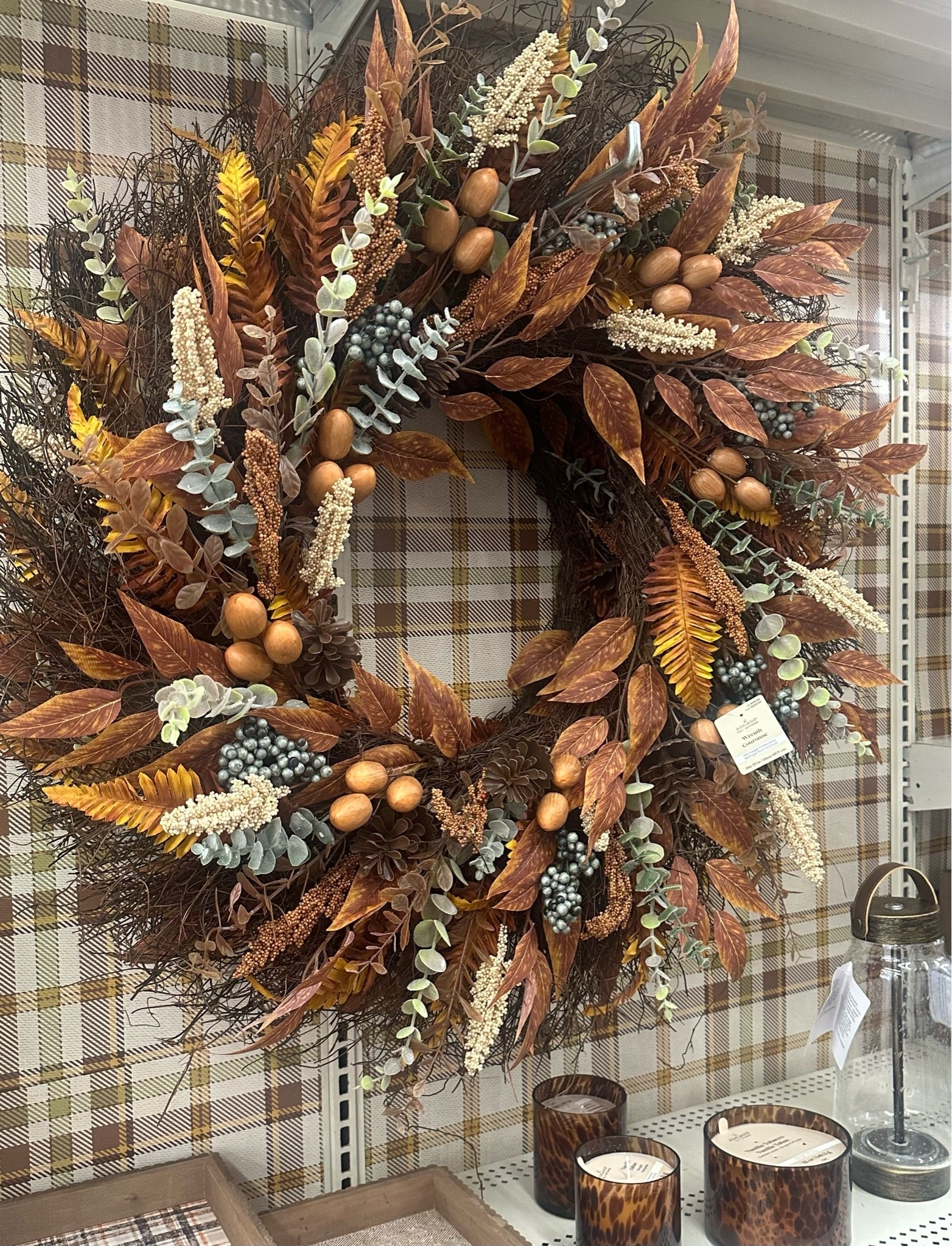 This gorgeous wreath looks so expensive! On sale for $69 at Michael’s🌾

#LTKSeasonal #LTKHome #LTKSaleAlert