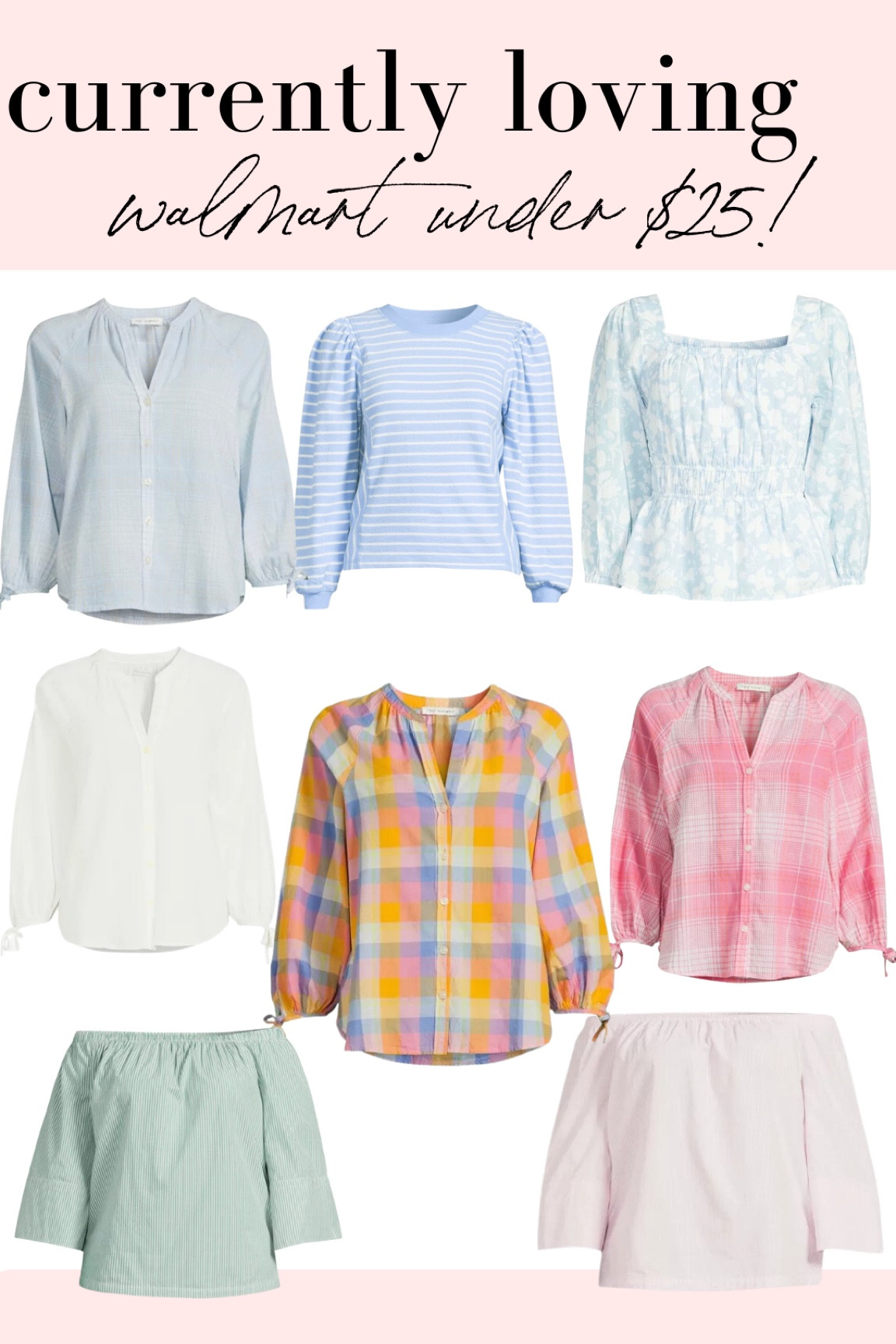 Top under $25! 
Walmart 

#LTKunder50 #LTKstyletip #LTKunder100