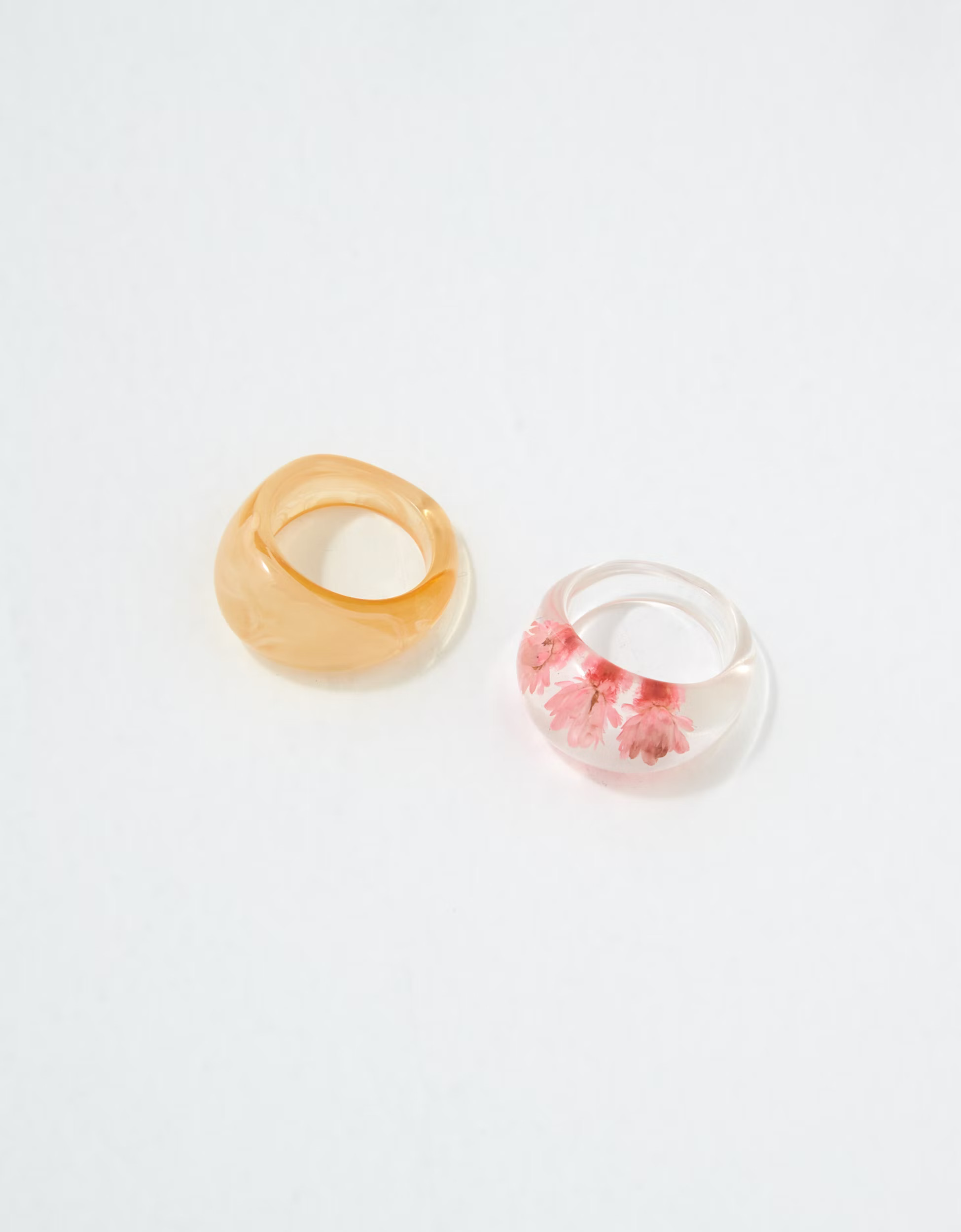 AEO Resin Ring 2-Pack | American Eagle Outfitters (US & CA)