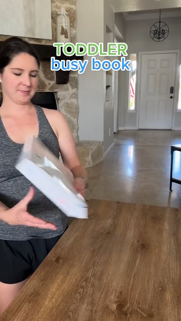 I’ve been looking for quiet toddler activities for our upcoming trip. This Montessori busy book has matching and drawing activities. The assembly was very hands on, so I hope it was worth it! Stay tuned, I hope to share other toddler airplane activities if I find what works for us! #toddlerplaneactivities #toddlertraveltoys #airplaneactivitiesfortoddlers 

#LTKbaby #LTKfamily #LTKtravel