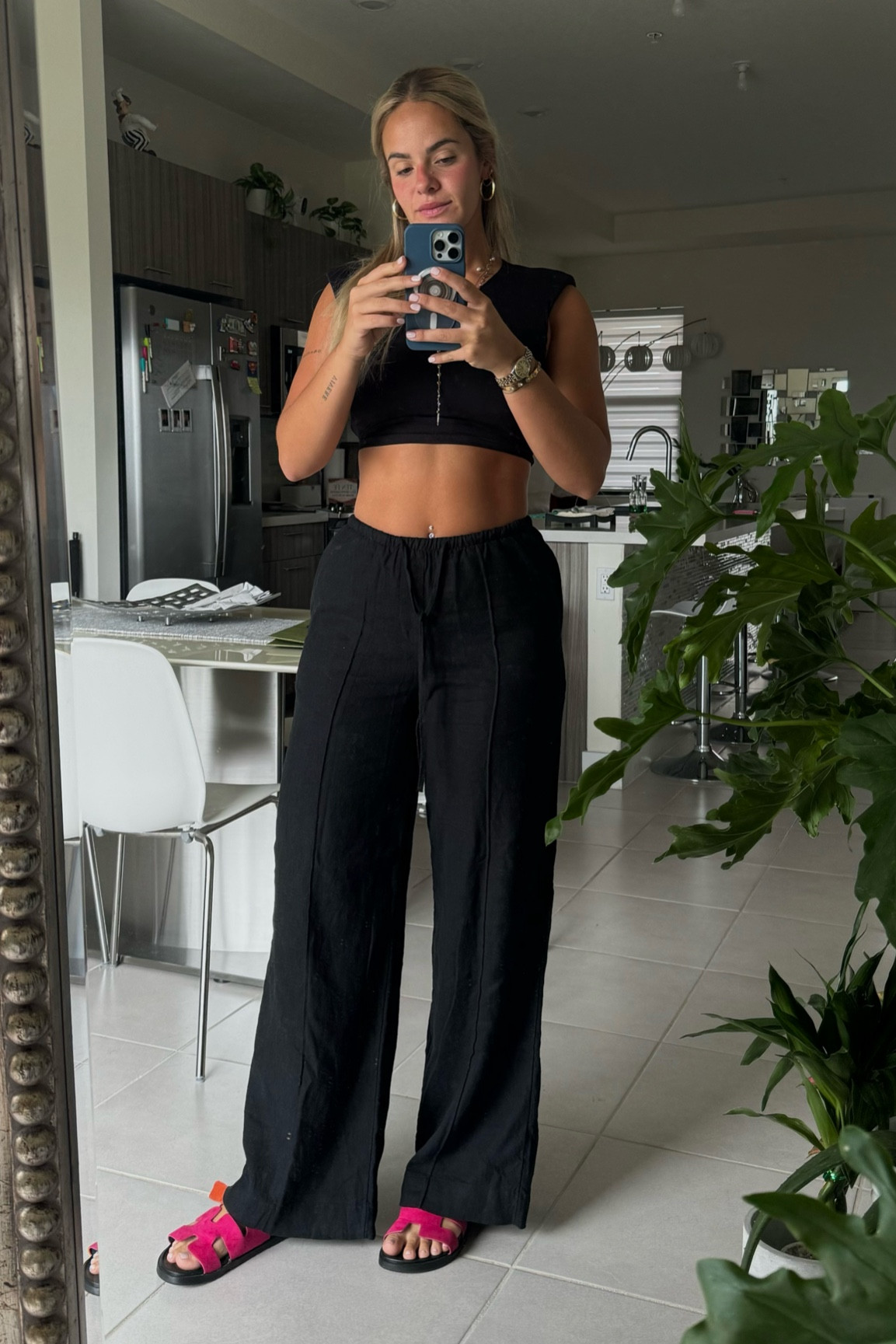 Linen pants from target 