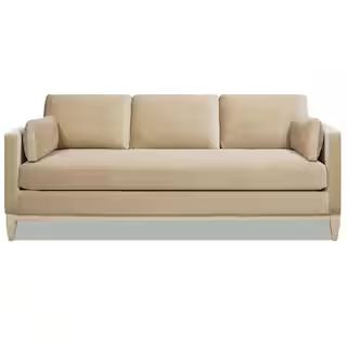 Jennifer Taylor Knox 84 in. Pillow Arm Modern Farmhouse Performance Velvet Living Room Sofa Couch... | The Home Depot
