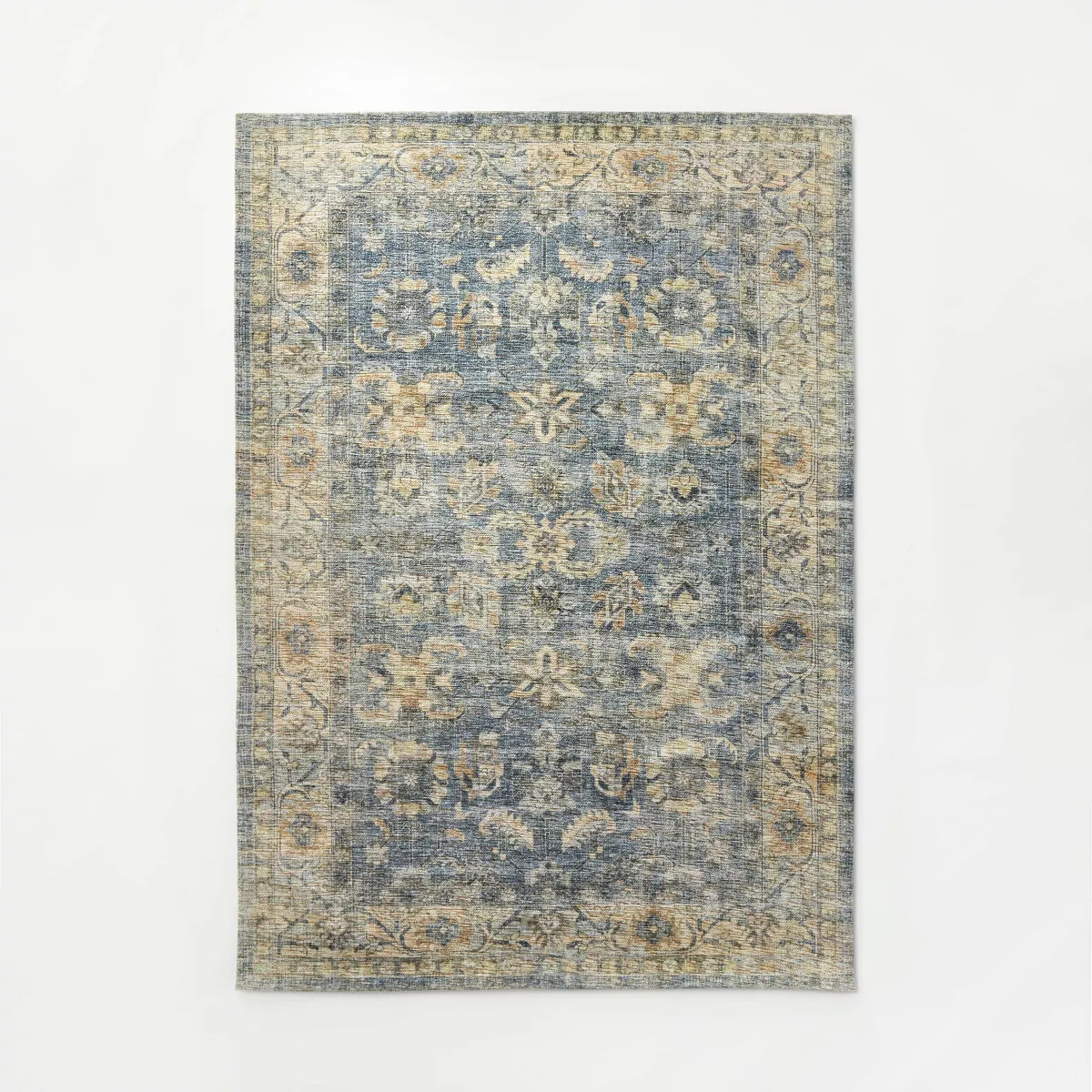 5'x7' Warm Bright Area Rug Indigo - Threshold™ designed with Studio McGee | Target