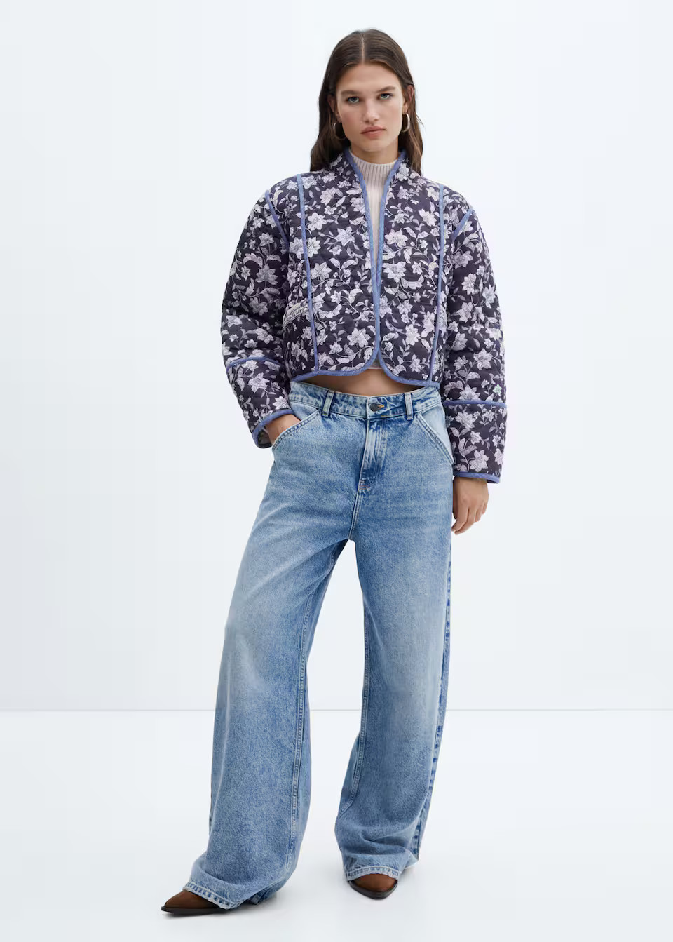 Quilted reversible jacket -  Women | Mango USA | MANGO (US)