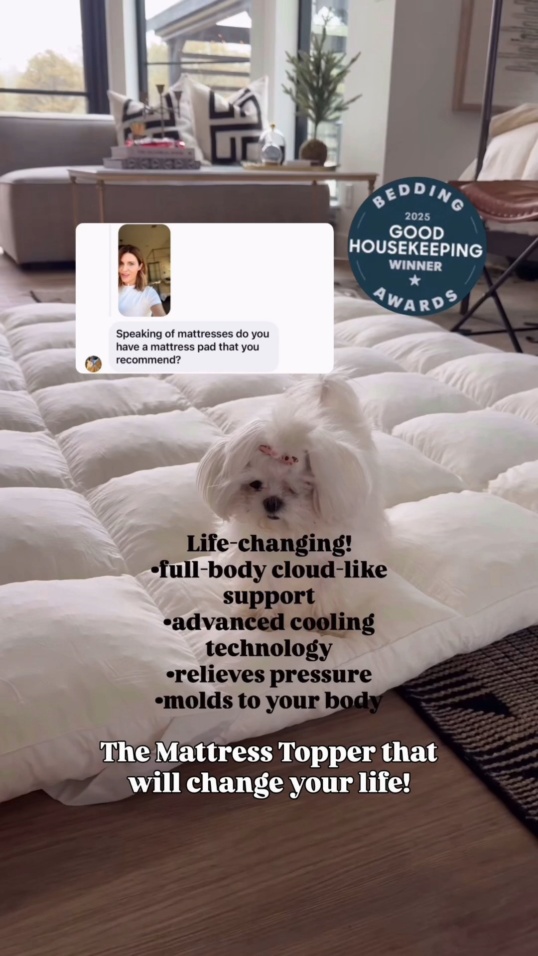 This mattress topper will change how you sleep!

#LTKOver40 #LTKHome