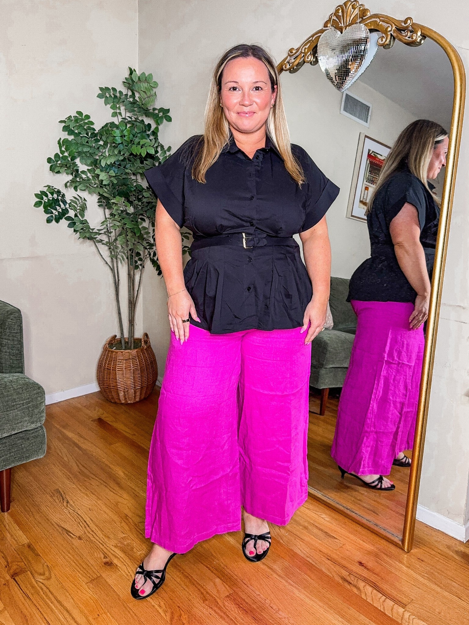 Anthropologie code SHELLI20 good through 6/30! 
Top size LARGE 
Pants size MEDIUM 

Workwear, office outfits, Anthropologie, summer pants, linen pants, business casual, summer outfit, summer style, summer sale

#LTKPetite #LTKSaleAlert #LTKMidsize