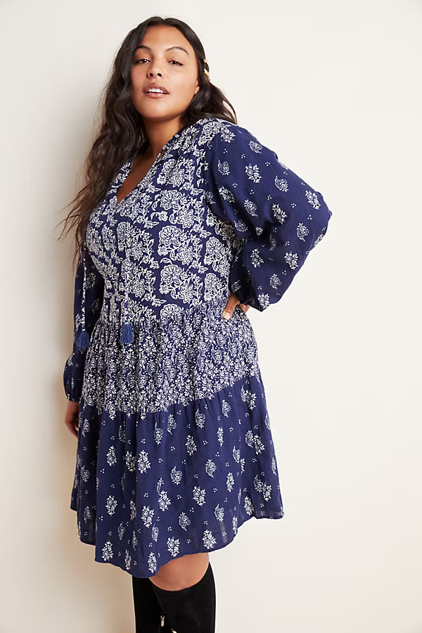 Carlita Tiered Tunic | Anthropologie (US)