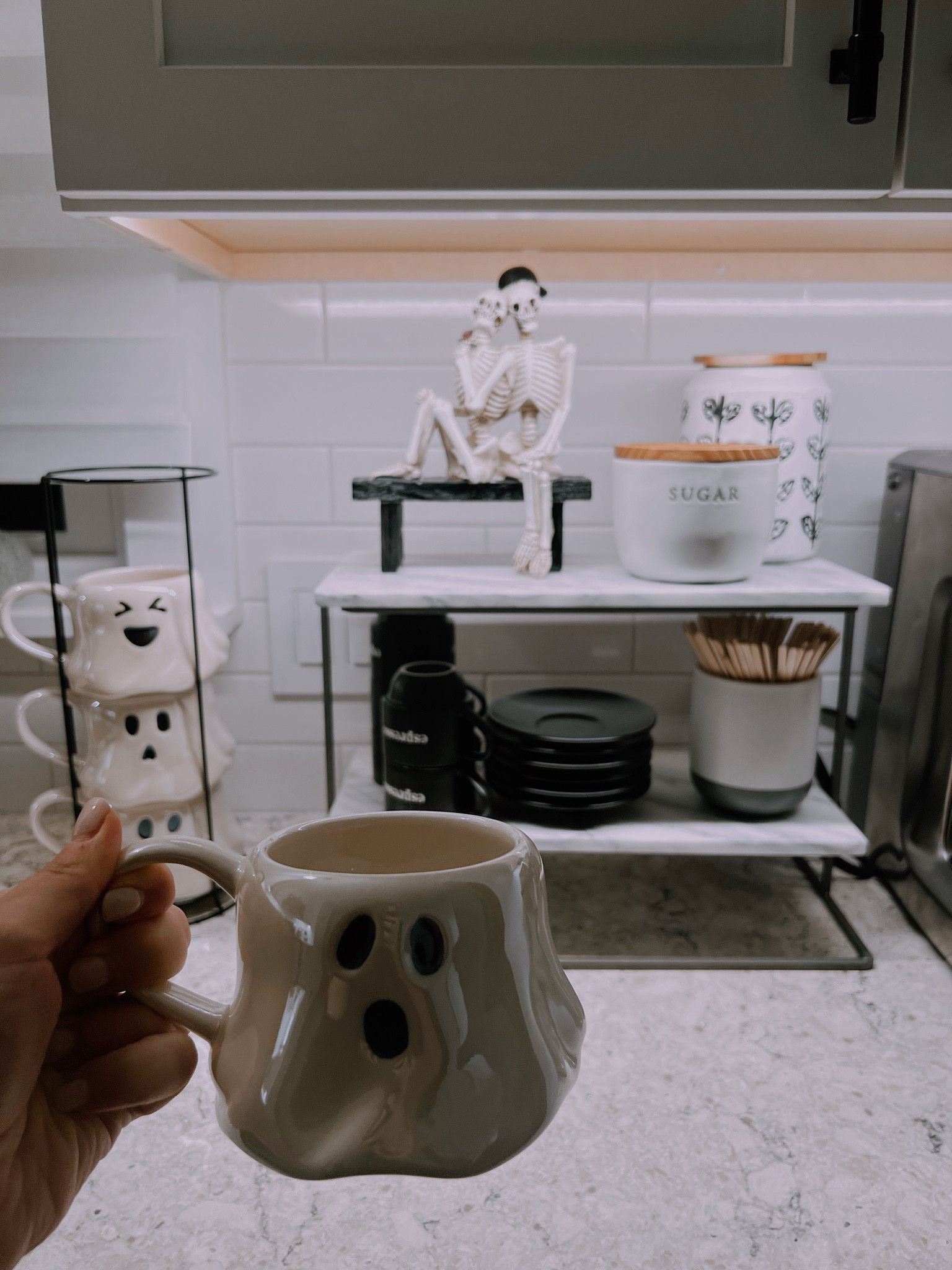 Spooky coffee bar 👻☕️

I refreshed the webpage all day until these came back into stock - my favorite fall purchase and only $9! The cutest coffee mugs ever.

#LTKFindsUnder50 #LTKSeasonal #LTKHome