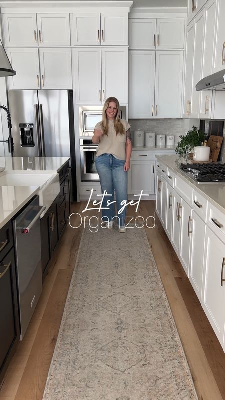 Kitchen organizers and kitchen design the clear organizing trays are custom ordered from Salt by Sabrina 

#LTKhome #LTKunder100 #LTKFind