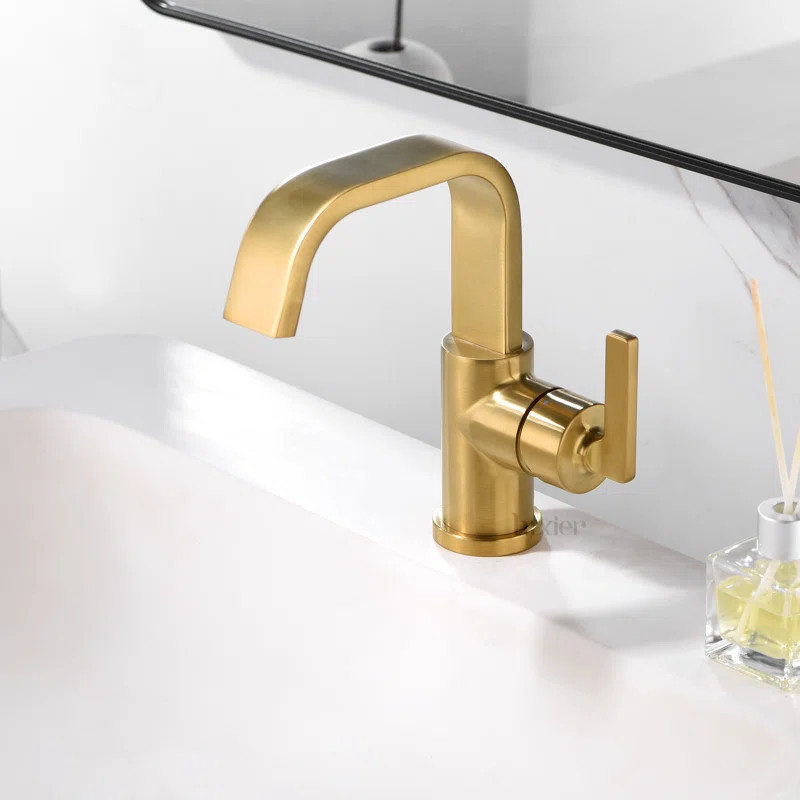 Single Hole Bathroom Faucet with Drain Assembly | Wayfair Professional
