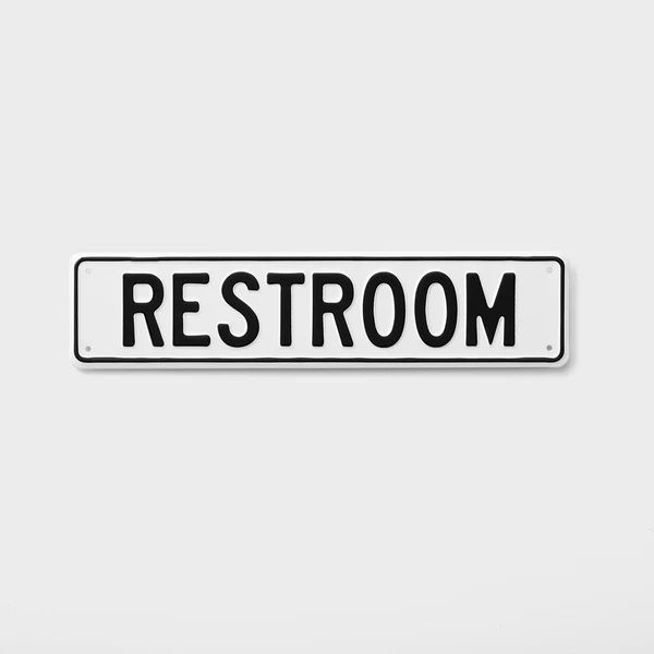 Restroom Sign | Schoolhouse