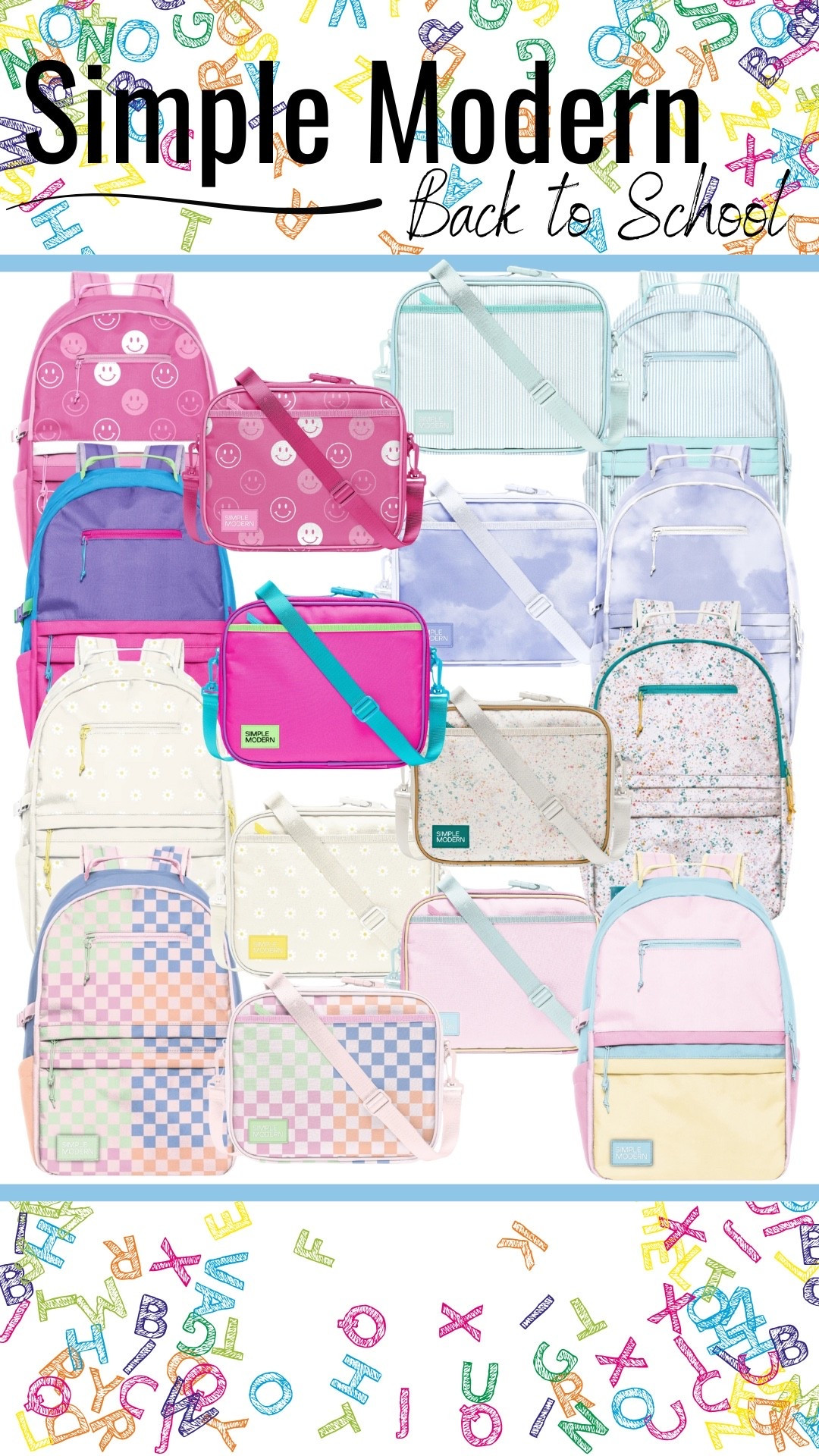 The cutest backpacks and lunch boxes! 

#LTKKids #LTKFamily #LTKHome