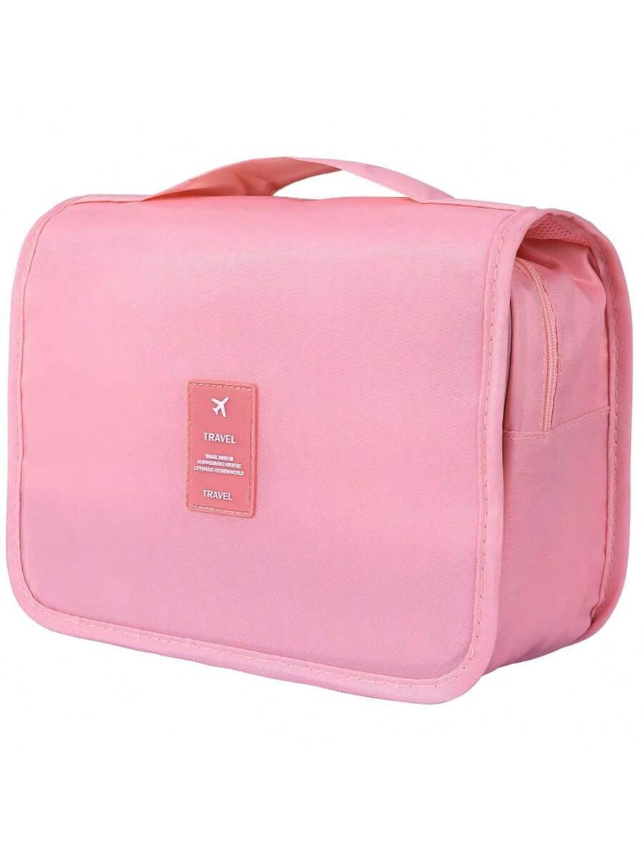 1pc Travel Toiletry Bag With Multiple Pockets & Hanging Hook, Large Capacity Multifunctional Cosm... | SHEIN