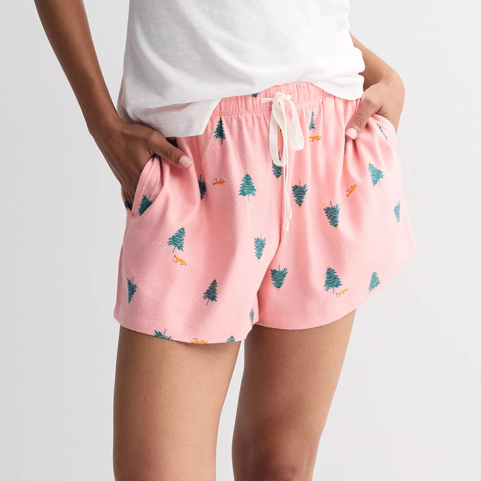 Women's Sonoma Goods For Life® Flannel Pajama Shorts | Kohl's