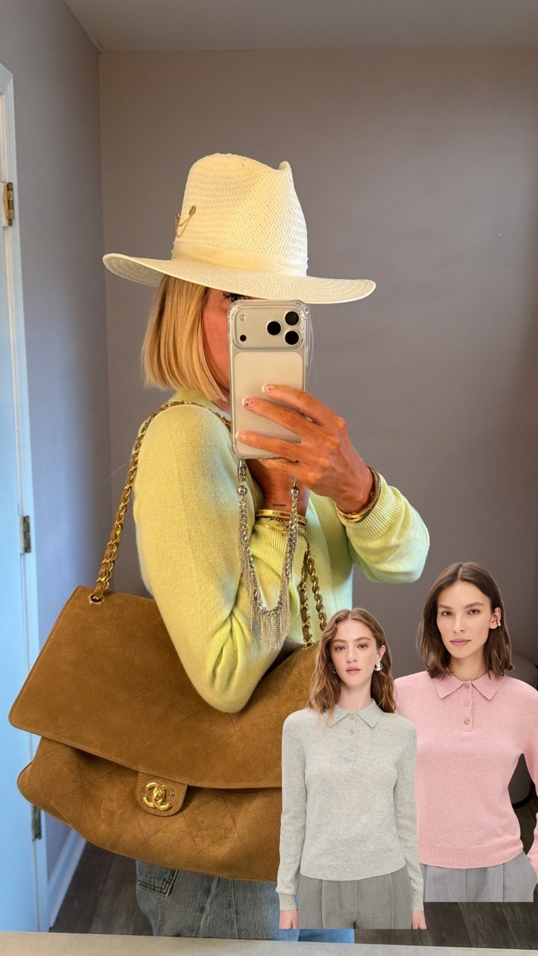 Lots of DMs about this green polo sweater … sold out but grey and pink are available! 🙌

#LTKgrwm #LTKootd