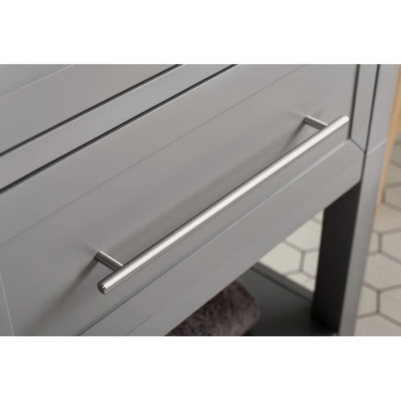 Timko 24'' Free Standing Single Bathroom Vanity with Ceramic Top | Wayfair North America