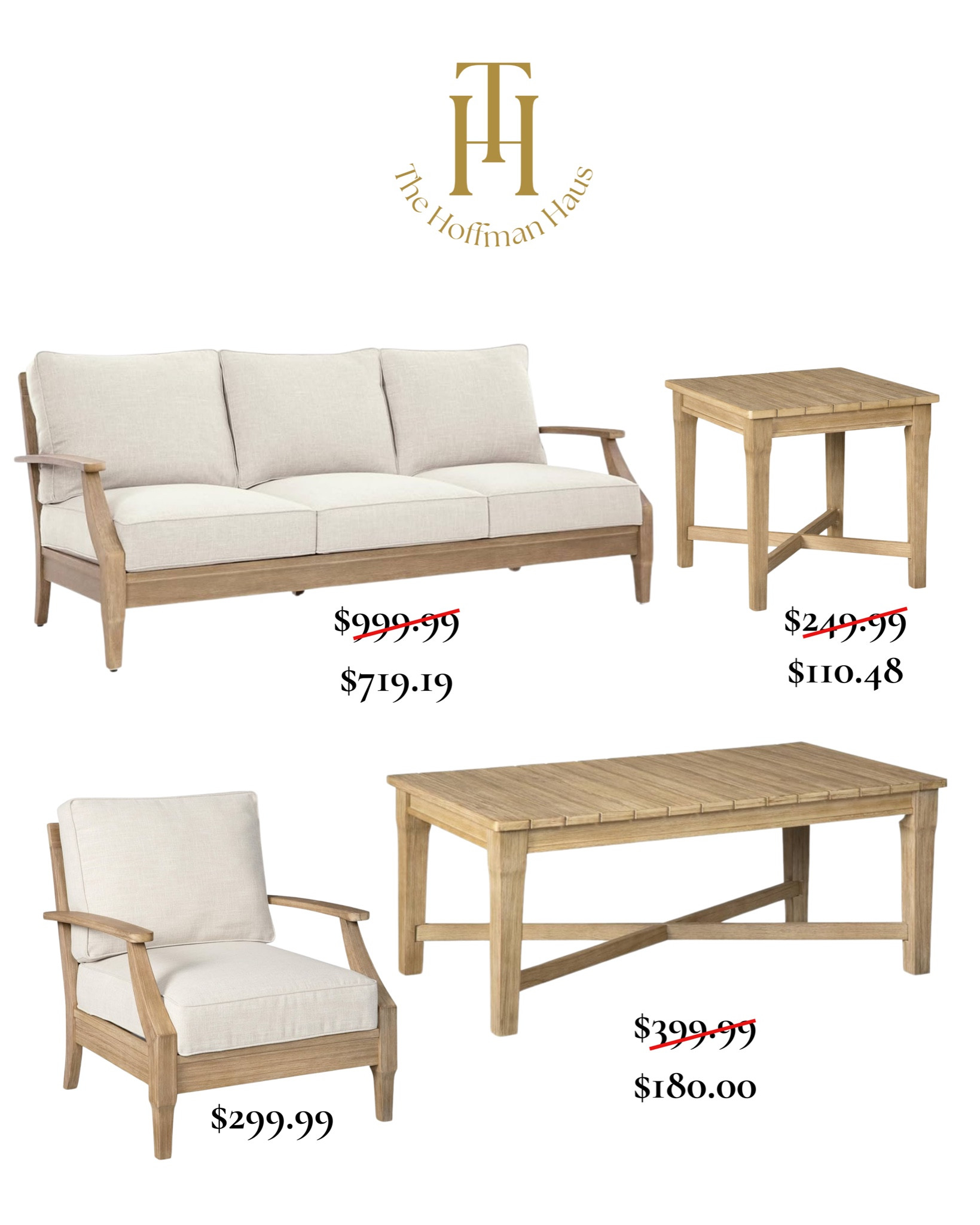 This is the outdoor furniture set my parents have and it is so comfortable!! • summer nights • home decor • prime day deals • amazon finds • Ashley furniture • patio set 

#LTKsalealert #LTKhome #LTKfamily