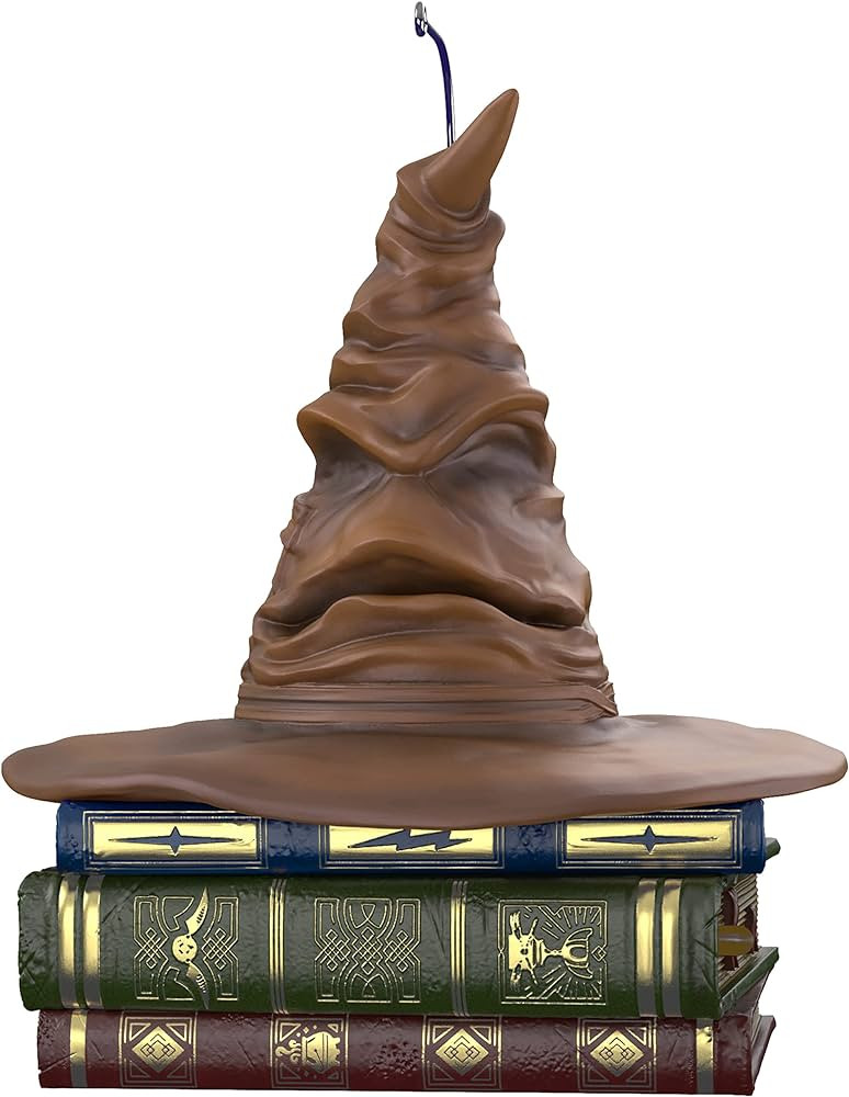 Hallmark Keepsake Christmas Ornament, Harry Potter Sorting Hat, Halloween Ornament with Sound and... | Amazon (US)