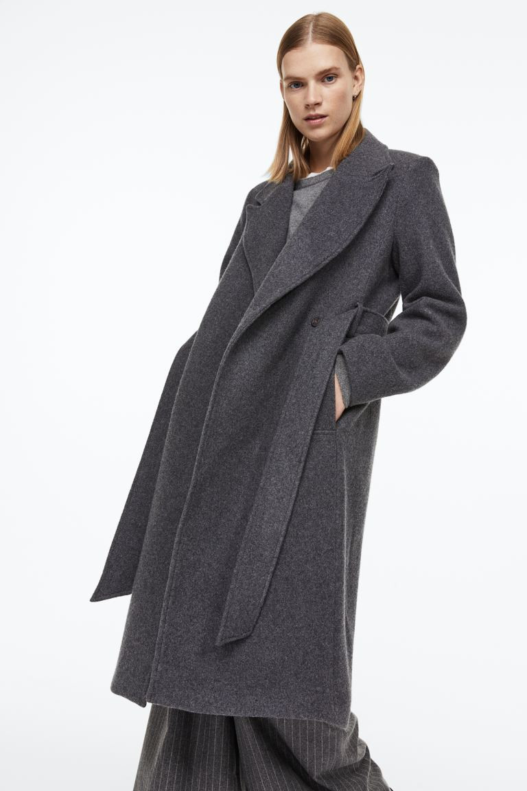 Manteau en laine mélangée | H&M (FR, IT, ES, PT, BE)