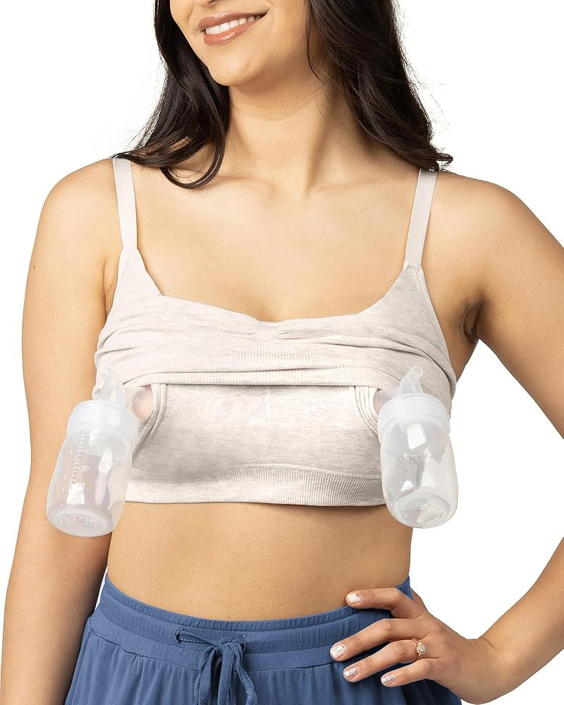 Kindred Bravely Sublime Wireless Comfort Sleep Pumping Bra | Seamless Hands-Free Pumping & Nursin... | Amazon (US)