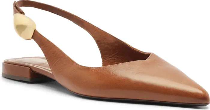 Farrah Slingback Pointed Toe Flat (Women) | Nordstrom