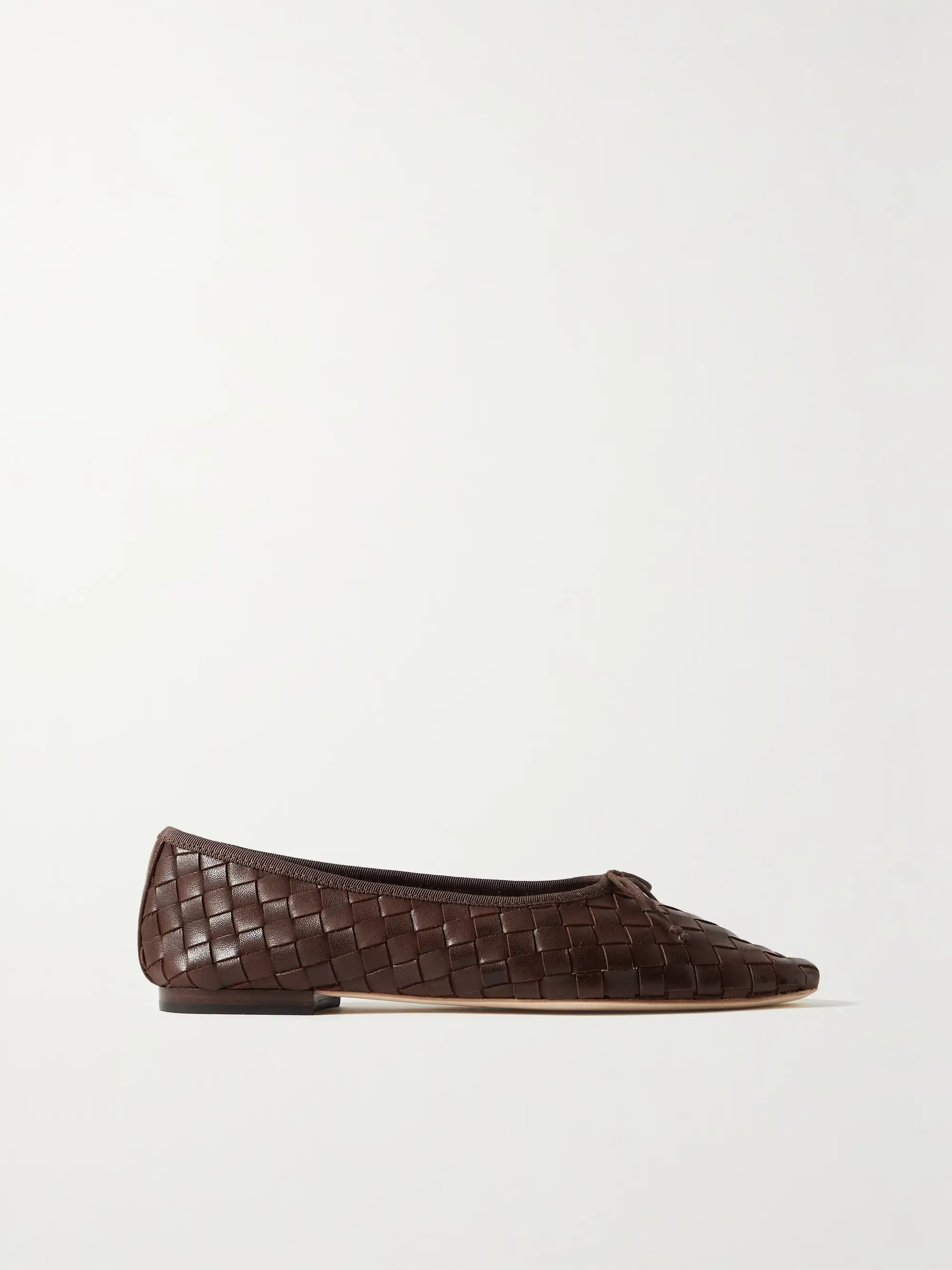 Landry woven leather ballet flats | NET-A-PORTER APAC