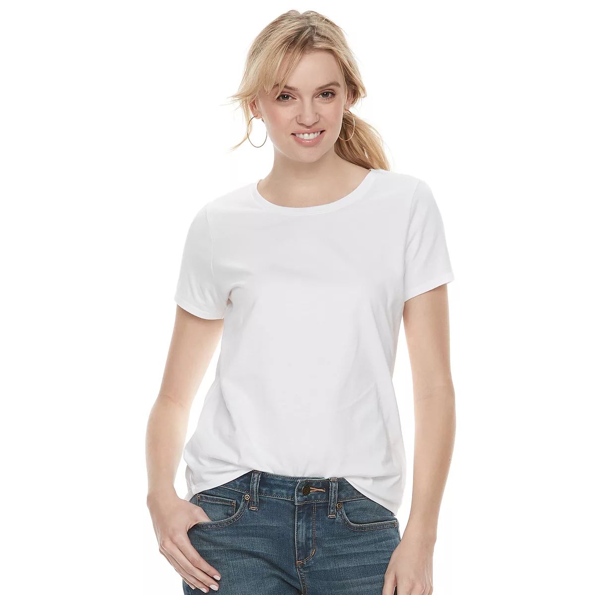 Women's Sonoma Goods For Life® Essential Crewneck Tee | Kohl's