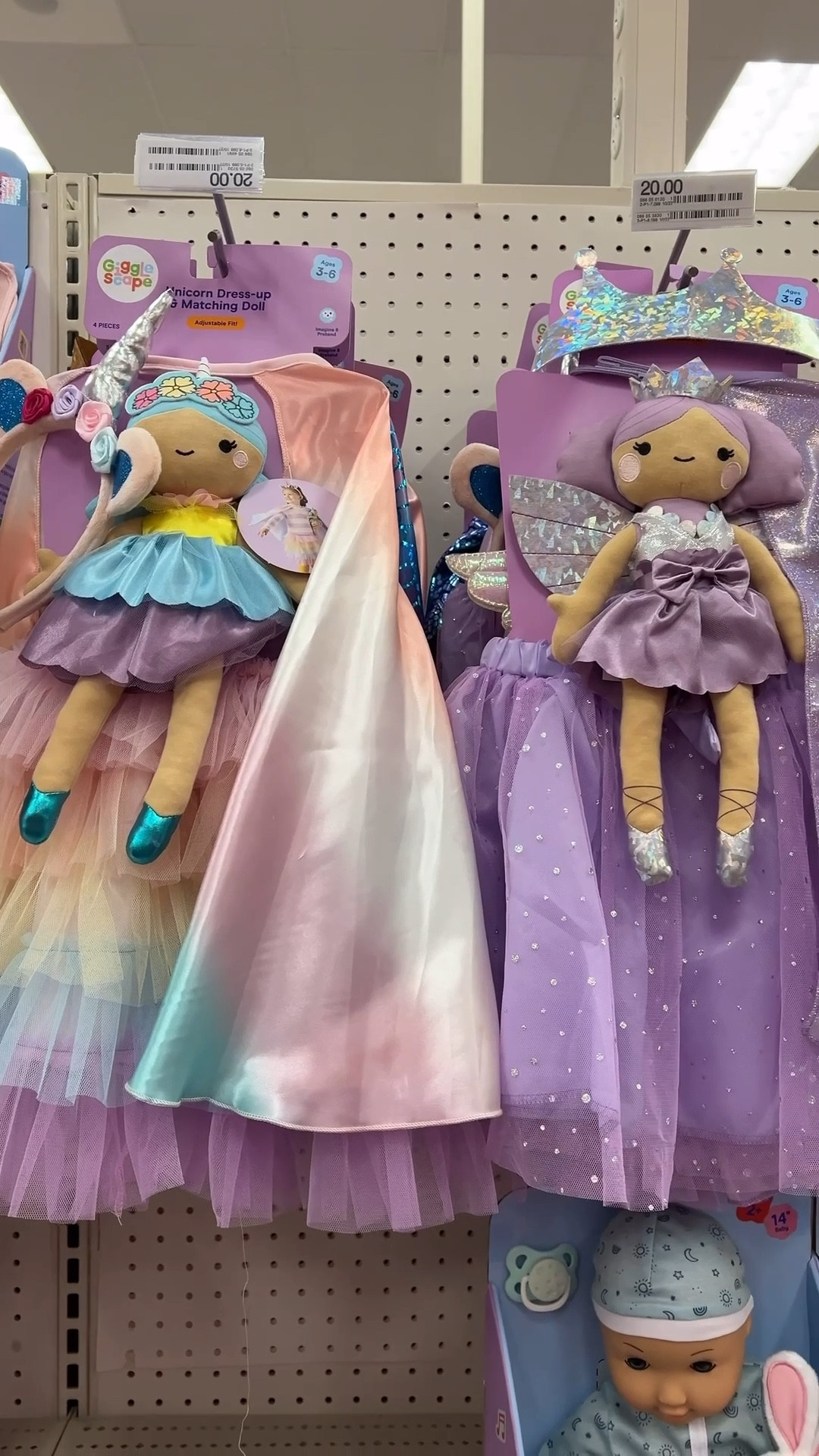 $20 gift idea! Found the cutest dress-up sets with matching dolls 😍

Target finds, Target kids, kids gifts, gift idea 

#LTKHoliday #LTKKids #LTKGiftGuide