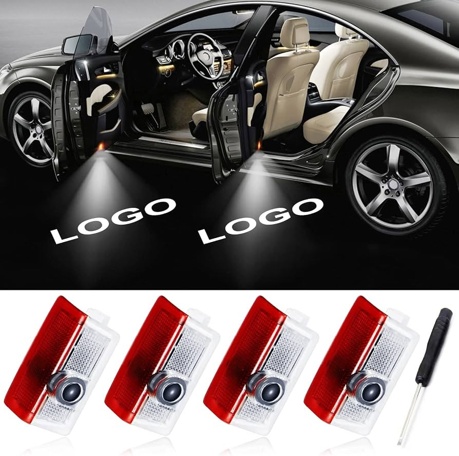 4 Pcs MB Door Light Logo, Compatible with Accessories A B C E M G GL GLA GLC GLE GLS Class 4dr W2... | Amazon (US)