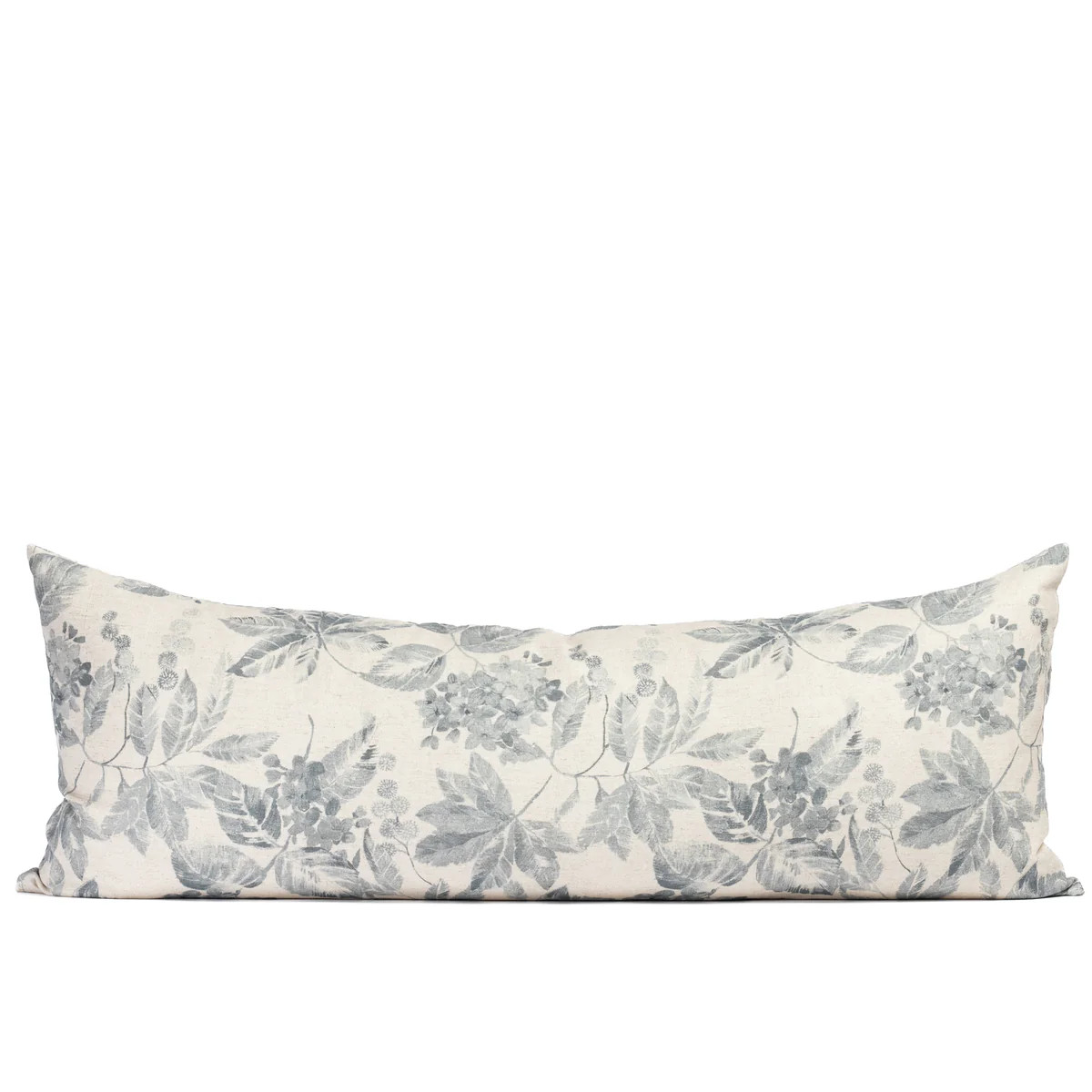 Heather 16x42 Bolster Pillow, Indigo | Tonic Living