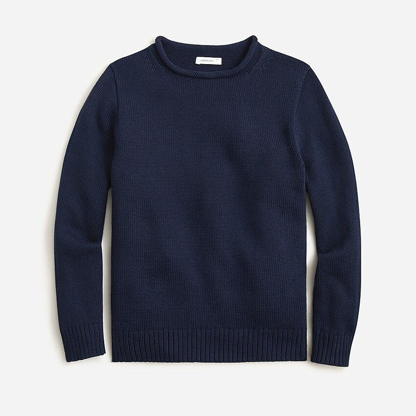 Boys' heritage cotton rollneck sweater | J. Crew US