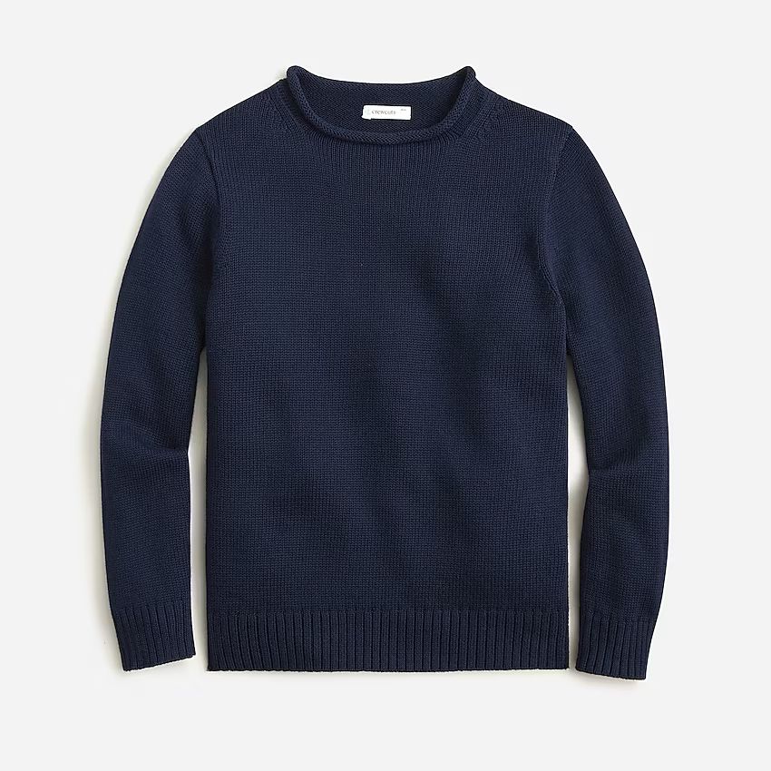 Boys' heritage cotton rollneck sweater | J.Crew US