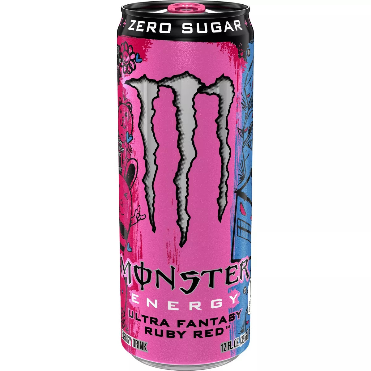 Monster Ultra Fantasy Ruby Red Energy Drink - 12 fl oz Can | Target