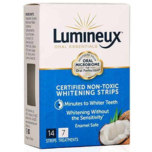 Lumineux Teeth Whitening Strips by Oral Essentials - 7 Treatments Dentist Formulated and Certified N | Amazon (US)