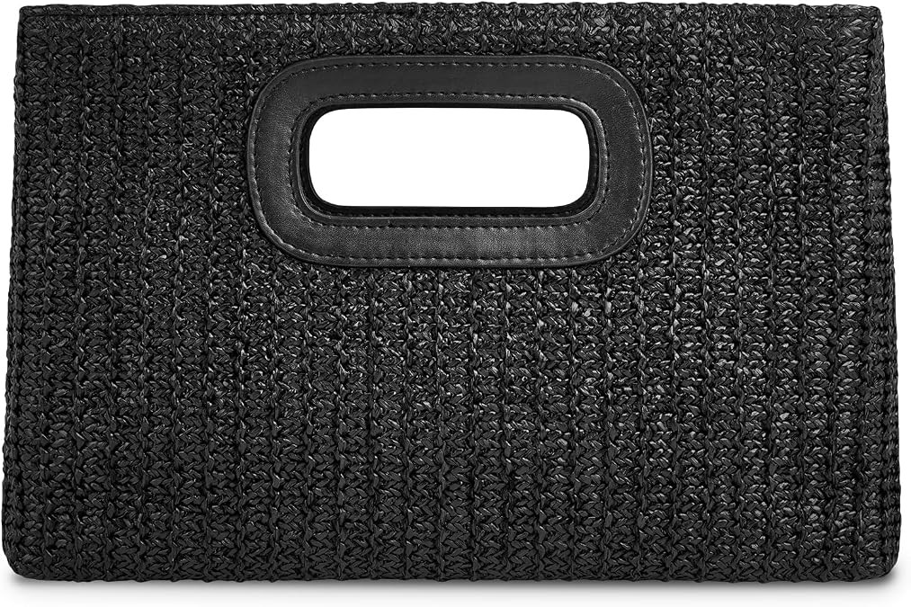 Top Handle Clutch Handbags for Women, Evening Handbag Shoulder Crossbody Purse with Gold Chain | Amazon (US)
