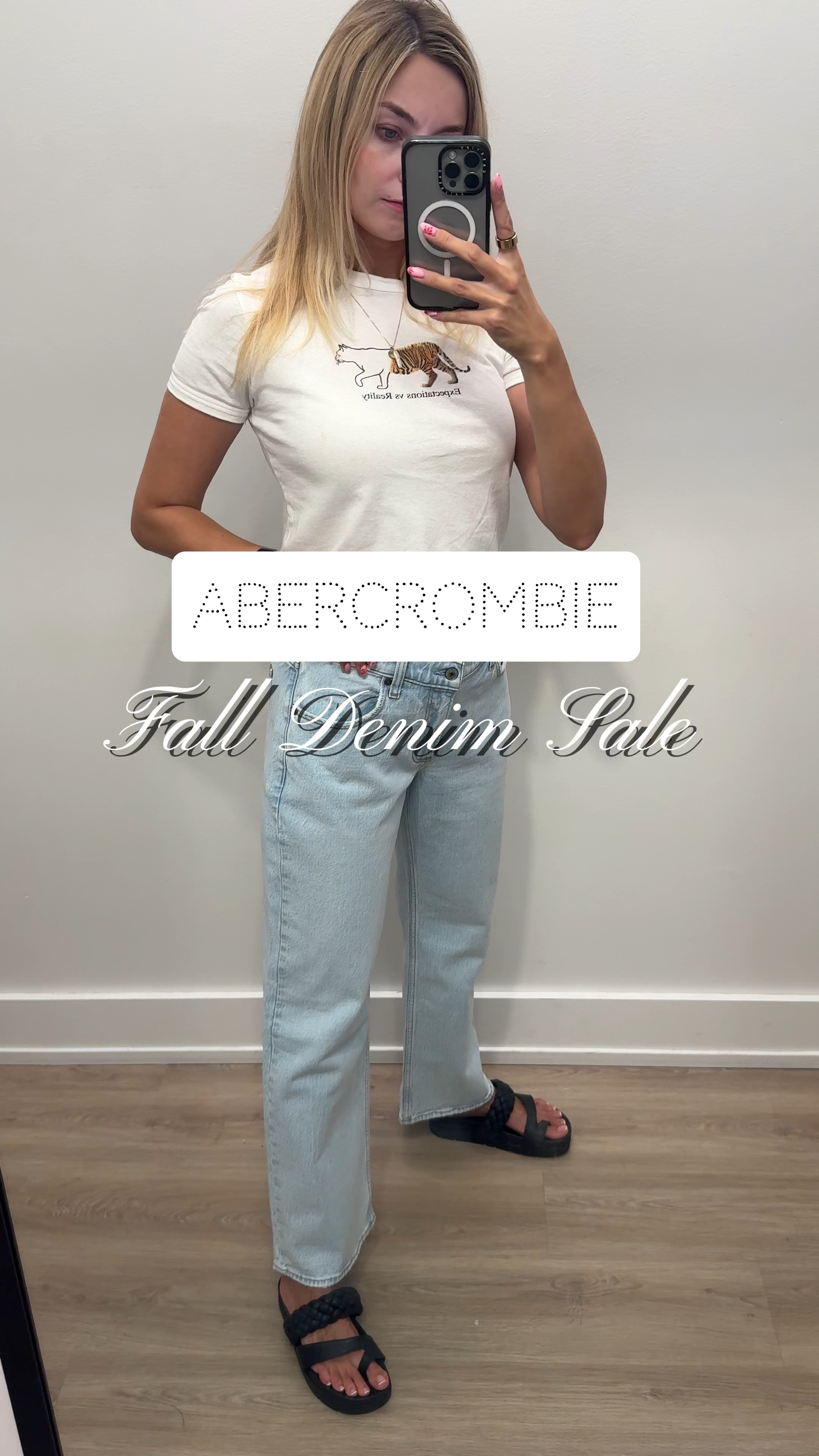 @abercrombie's annual denim sale is BACK! Get 25% all denim, 15% off almost everything else, + Use code "DENIMAF" at checkout for an additional 15% off!

Denim jeans • 90s jeans • baggy jeans • straight leg jeans • fall denim 

#LTKxAF #LTKStyleTip #LTKVideo