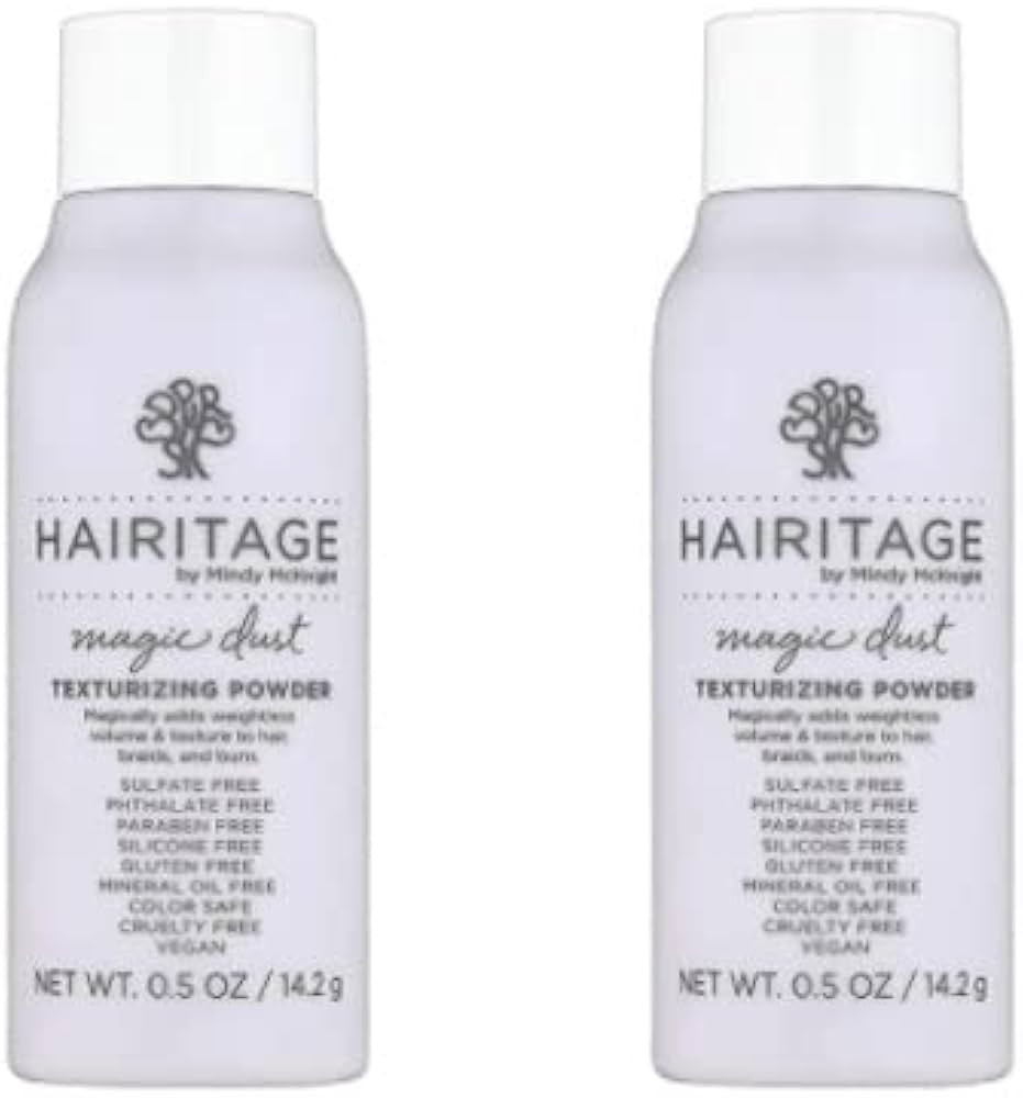 Hair powder products Dust Heritage texturizing magic volume hairitage styling Powder |Pack of 2| | Amazon (US)