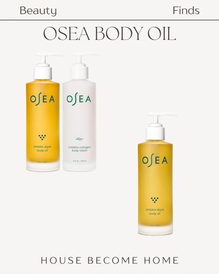 This Osea body oil is my favorite purchase of 2024 so far! It’s so good! Not greasy and smells amazing!! You buy the lotion and oil together for a bigger savings. 

#LTKbeauty #LTKMostLoved #LTKover40