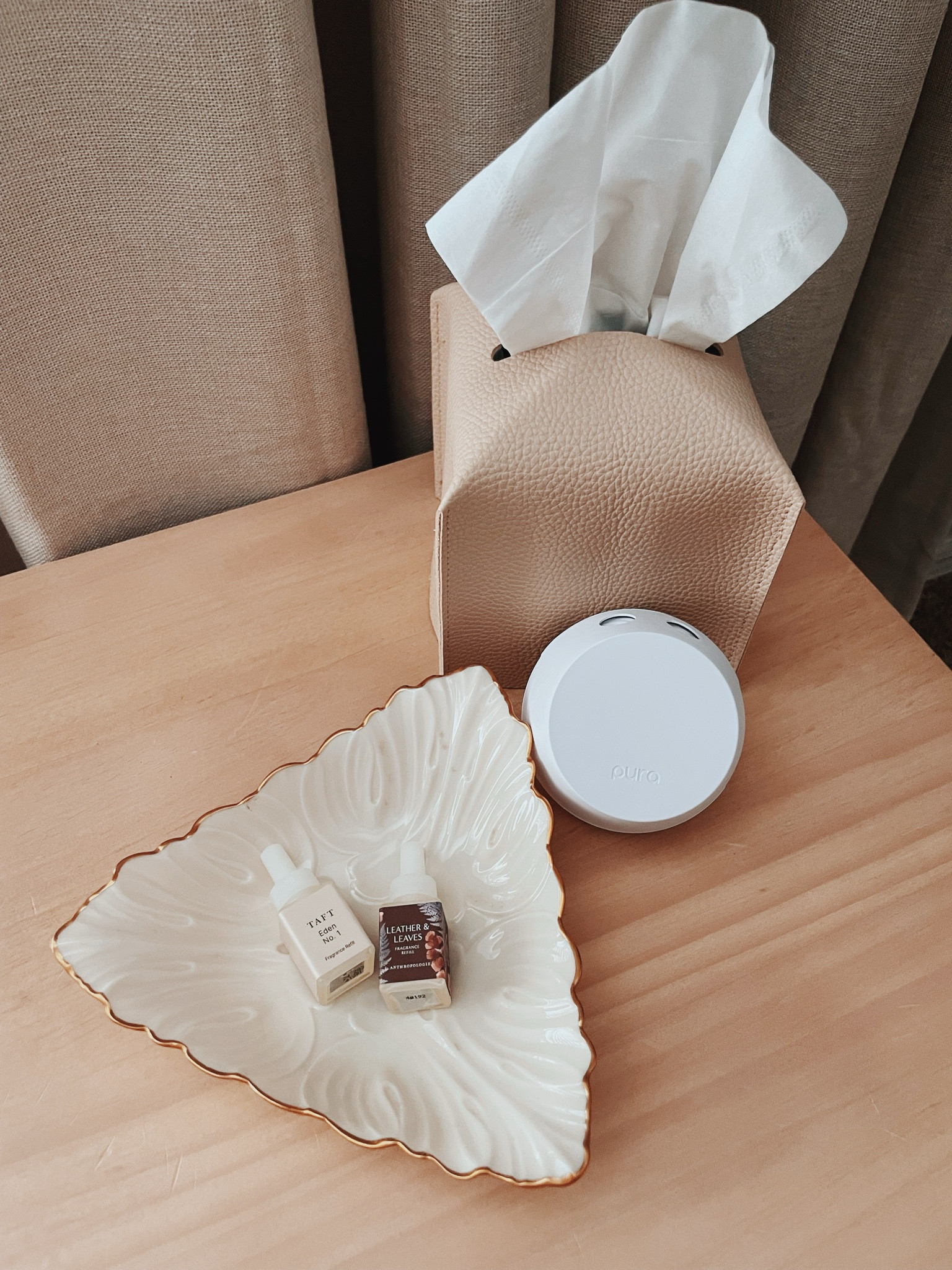 The simplest and safest way to keep my house smelling good! 
These Pura diffusers are so nice to have around the house and I love that you can swap out the fragrances. 
I use clean fragrances for our bathrooms and laundry room and woodsy fragrances for our home office. 
Love that you can pick the vibe for each room! 

#LTKdayinmylife #LTKHome #LTKmorningroutine