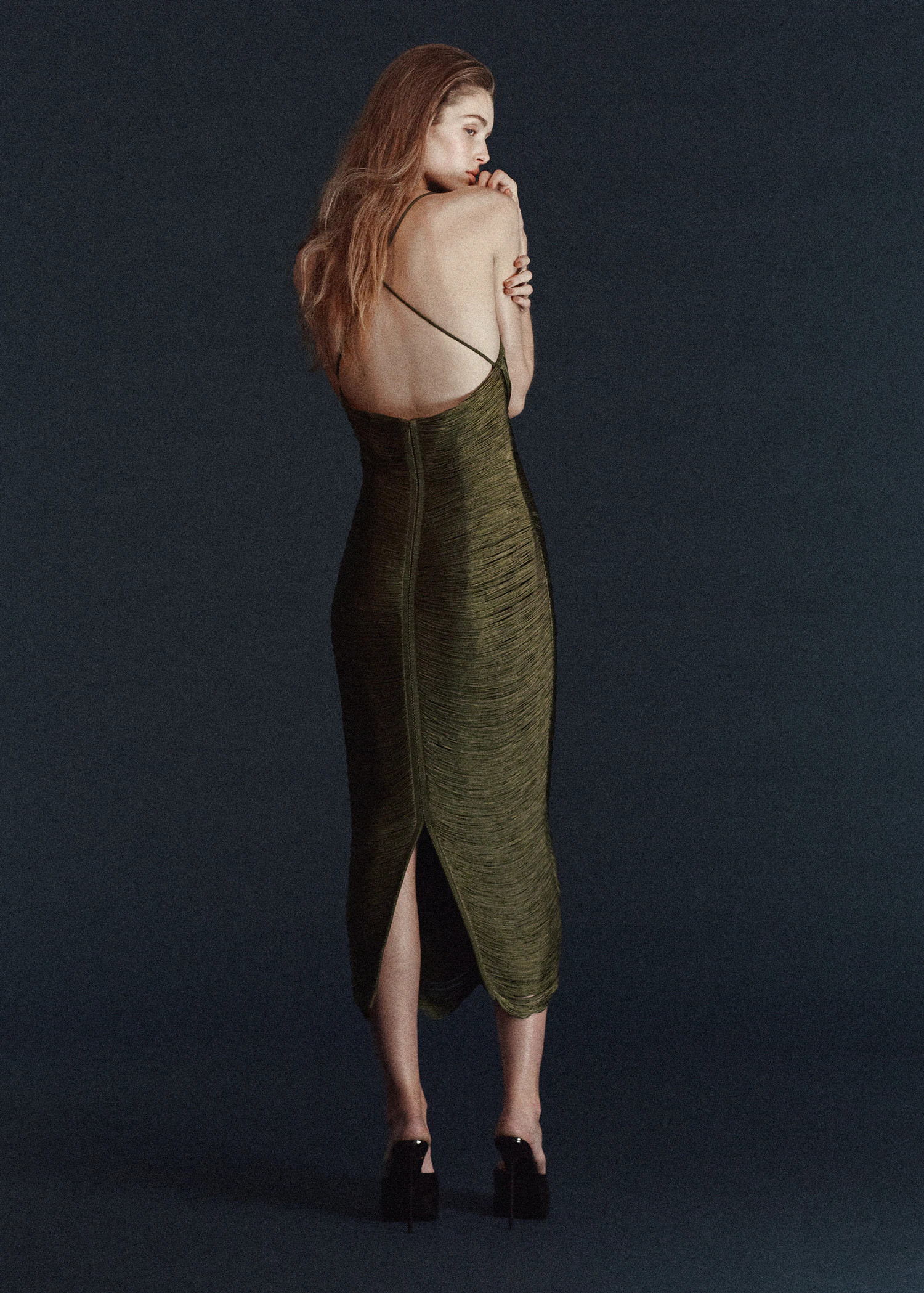 Fringed dress with low back | MANGO (UK)