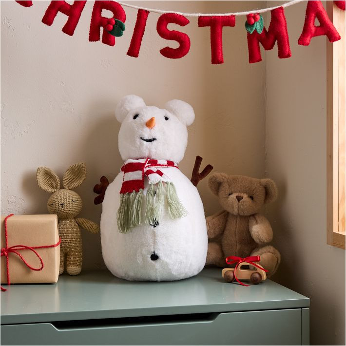 Snow Bear Pillow | West Elm (US)