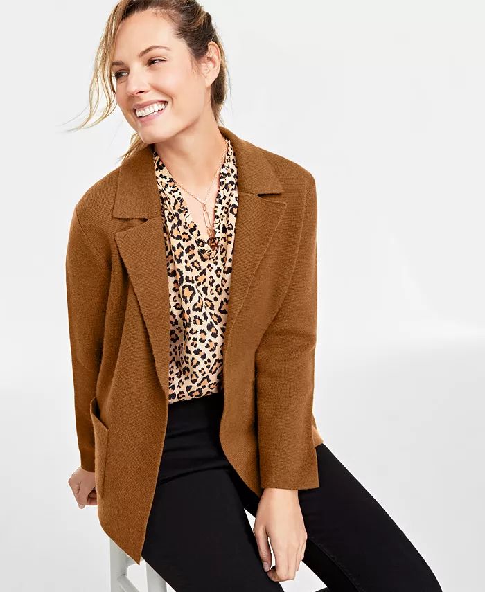 Women's Sweater Blazer, Created for Macy's | Macy's