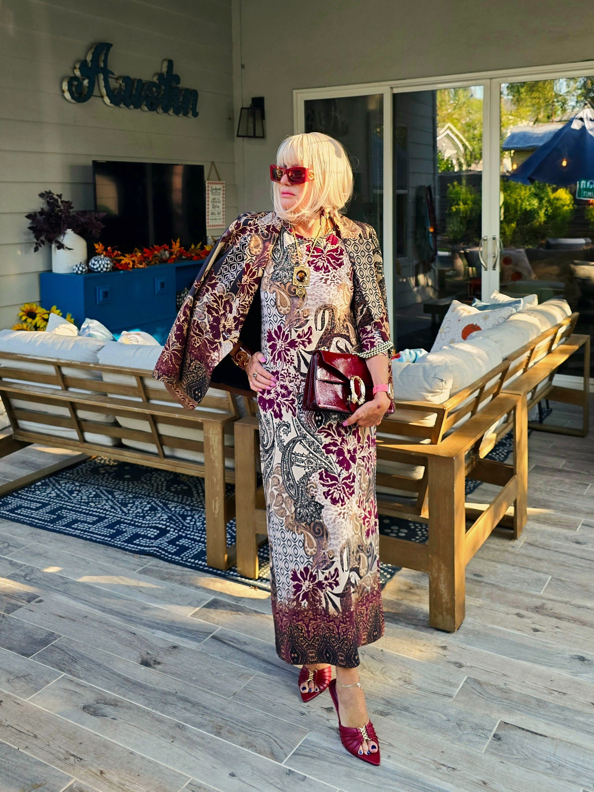 Chicos dress and blazer. Gucci Sunnies and bag. 

#LTKSeasonal #LTKStyleTip #LTKTravel