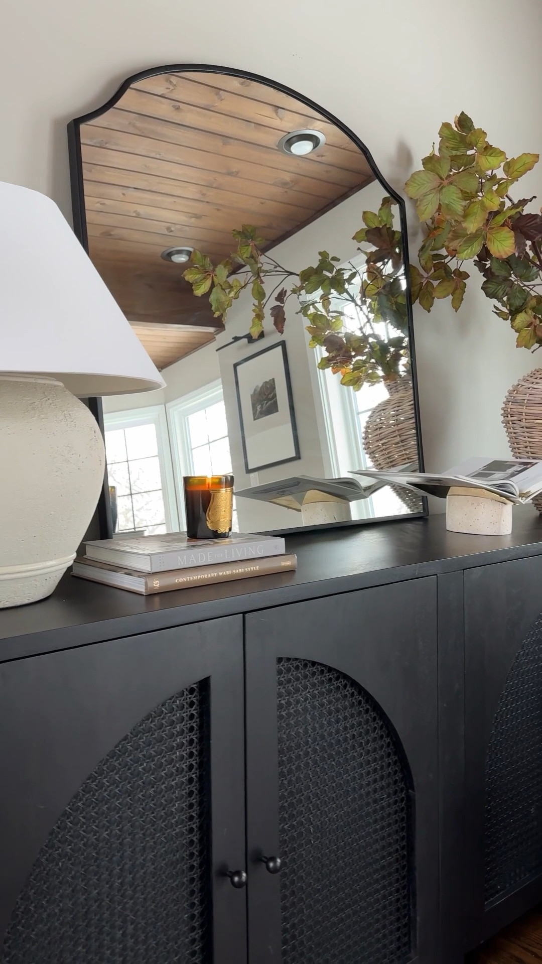 One or two? I love both styling options but I love the height that the artwork brings! It’s from one of my favorite small shops and it’s so pretty. Both ways incorporate organic, earthy and neutral decor pieces I love! 

#LTKstyletip #LTKhome